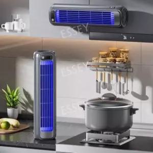 벽 소형 미니 화장실 usb 선풍기 주방 무선 벽걸이 사무실 원룸