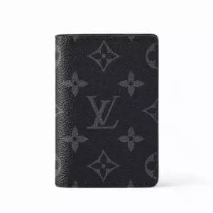[국내백화점] 루이비통 포켓 오거나이저 카드지갑 모노그램 이클립스 M61696