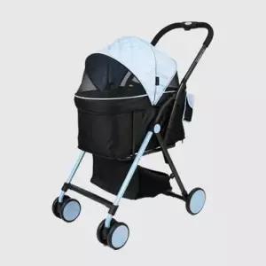 원터치 간편접이식 소형펫 외출용 유모차 Y247586