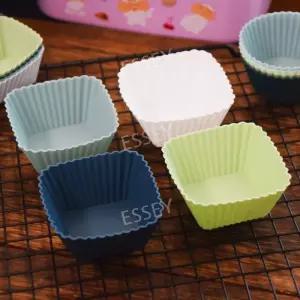 홈베이킹도구 머핀만들기 다기능 베이킹틀 베이킹 실리콘 베이킹용 몰드 미니 컵케익 장식 머핀