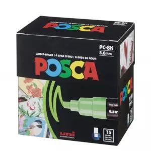 유니 포스카 세트 PC-8K 15색