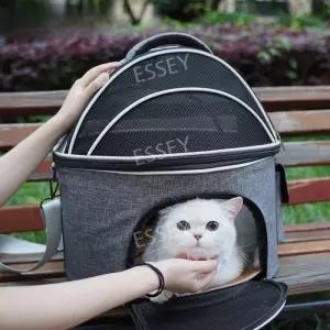 사계절 켄넬 고양이이동가방 다용도 숨숨집이동장 가방