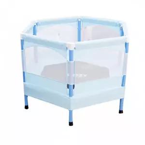 MD추천 코지 토이원 육각형 트램폴린 아쿠아 그레이 어린이 유아 토이원 실내놀이기구 방방이 정육각 실내놀이기구 안전망 트램펄린