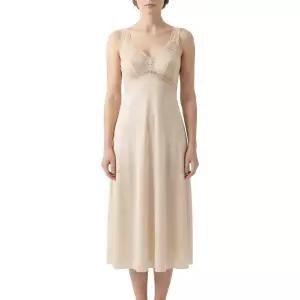 [롯데백화점]비비안 모던한 스트레치 레이스 여성 롱슬립 원피스 2종택1 FS982A