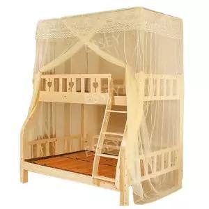 이층침대모기장 2.5m 모기장 낮은 커텐 벙커침대 2층 천장형