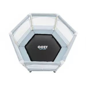 공식 토이원 실내놀이기구 코지 토이원 육각형 트램폴린 아쿠아 그레이 어린이 유아 방방이 정육각 실내놀이기구 안전망 트램펄린