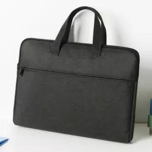 남녀공용 튼튼한 생활방수 수납포켓 대용량 16인치 노트북 파우치 서류 가방