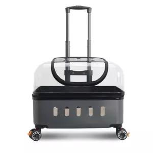 고양이 투명 가방 애견 강아지 이동장 케이지 여행