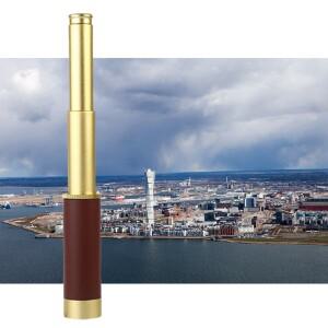 망원경 고성능 쌍안경 휴대용 렌즈 야간 잠만경 천체 알루미늄 합금 단안 망원경, 실외용 고화 단안 망원경