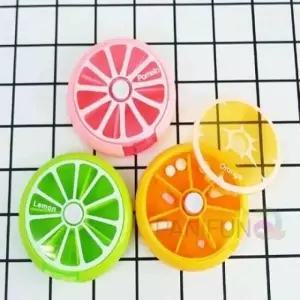 ( )과일모양 약보관통 데일리약통 의약품보관함 휴대용약케이스 알약케이스 비상약파우치