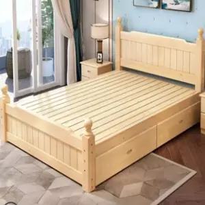 침대프레임 평상형 매트리스 저상형 수납 호텔식 핀란디아 깔판 통원목