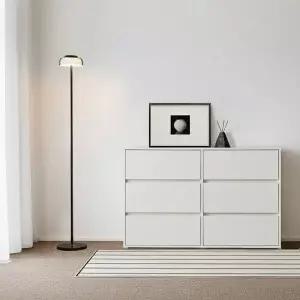 [신세계라이브쇼핑]동서가구 브릭 와이드체스트 서랍장 1200 3단 DF927881