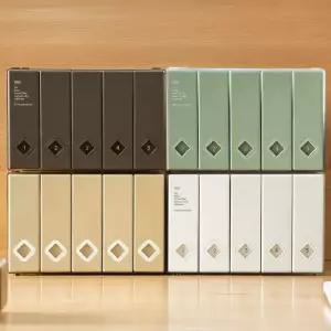 앨범형 아이교재 CD 보관함 대용량 컨네이터 정리함 120P