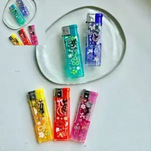 무챠 레진아트 가스라이터 수공예 점화도구 데스크용 선물용 레진 아트 선물