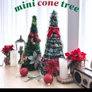 [사러왕]해피 크리스마스트리 나무 장식 풀세트 미니트리 크리스마스리스