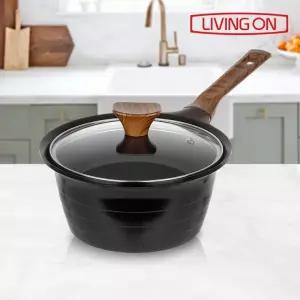 미니 인덕션용손잡이찌개 혼수 코팅가정주방용품미니 통3중스텐작은대형 통주물