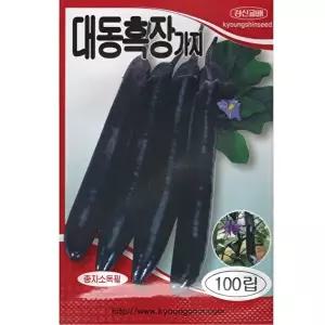 [셀러허브 생활리빙]2026 씨앗 대동흑장 가지