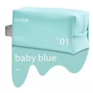 ( )비취백 방수파우치 PVC 젤리 말랑이 여행용 수영장 베이비블루