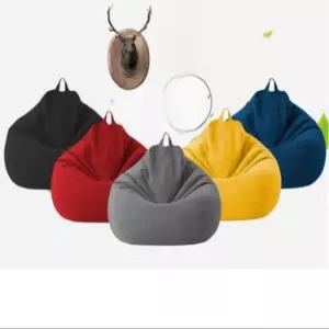 빈백 소파 천 전용 충전 입자 덮개 커버 쿠션 교체