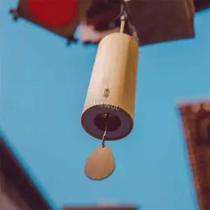 레트로 대나무 풍경종 코시차임 차임 입구 명상