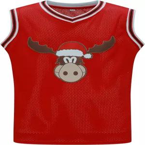 프리미타스 그리즈월드 00 영화 크리스마스 농구 유니폼 스티치 글자와 숫자 S-XXXL