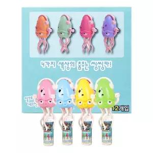 딸기비타 플러스 춤추는 씽씽카 15g 4종 (핑크,블루,옐로우,그린) 한박스 12개입