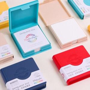 랑구 수채화 아트 미니 있는 핸드북 휴대용 패드 종이 스케치북 찢을 230GSM 그림책 노트북 50매