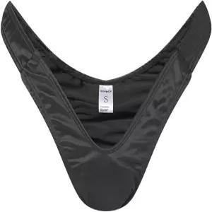 크로스드레서 트랜스젠더를 위한 QOYDOY 통 턱걸이 가프 팬티 매끄러운 실크 히든 쉐이핑 브