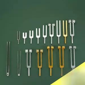 소리 굽쇠 악기 주파수 싱잉볼 튜닝 요가 휴식용 알루미늄 솔페지오 스퀘어 롱 핸들