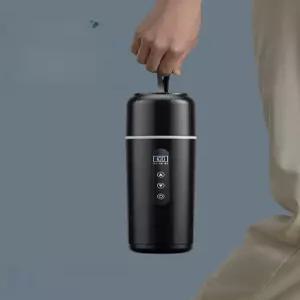 전기포트 휴대용 차량용 커피포트 물끓이기 무광 usb 여행용 텀블러 보온 충전식 주전자