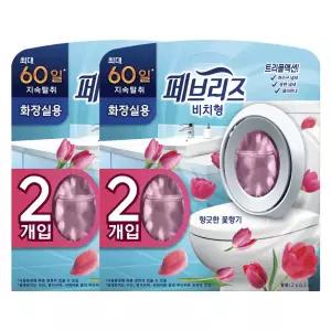 페브리즈 화장실용 비치형 향긋항 꽃향기 6.3ml 4개