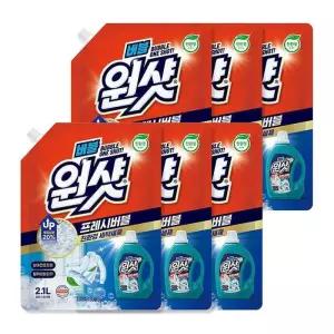 슈가버블원샷프레쉬버블친환경세제2.1L x 6 코스트코 잡화마켓2602