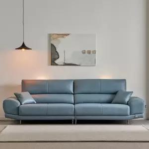 에보니아 노바라 이태리 천연 소가죽 소파 4인 코스트코 코와샵2602