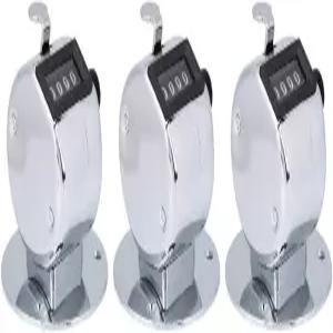 스포츠 게임 골프 판정 타이밍 단계별 기기용 Bnineteenteam 3pcs 핸드 집계 카운터 4자리 기계식 팜