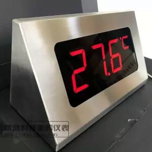 목욕탕 대형 온도계 수온 스텐 전광판 시계 디지털