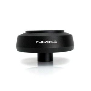 NRG 이노베이션스 NRG-SRK-145H 레이싱 스타일 스티어링 휠 퀵 릴리스 쇼트 허브 어댑터, 6 X 70mm 볼트 패턴, 블랙 바디