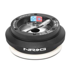 NRG 이노베이션스 NRG-SRK-110H 레이싱 스타일, 스티어링 휠 퀵 릴리스 숏 허브 어댑터, 6 X 70mm 볼트 패턴, 블랙 바디