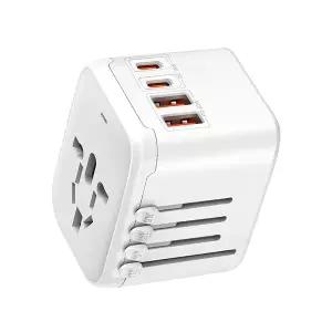 POY001 미국 일본 대만 필리핀 캄보디아 해외여행용 아답터 20W