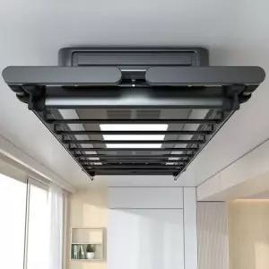 전동빨래건조대 베란다 천장 아파트발코니 조명 자동 모델