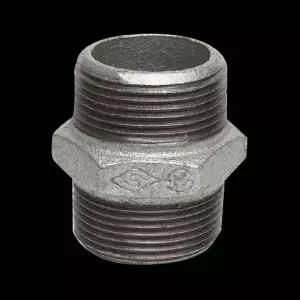 백관부속 나사식 주물니플 15A 파이프고정브라켓 각파이프연결