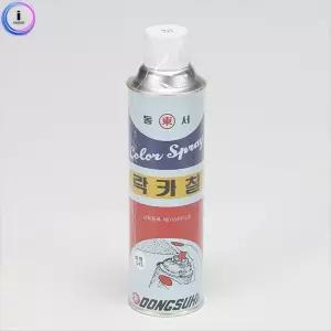 동서 간편 뿌리는 페인트 건조빠른 스프레이 락카 투명420m 라카 녹방지 도색