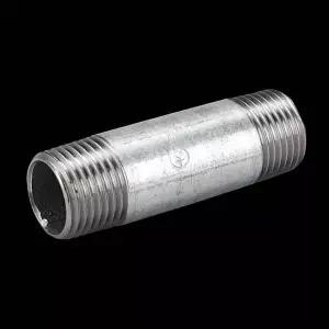 [콩심팥심]백관부속 나사식 철중니플 15A 파이프고정브라켓 각파이프연결