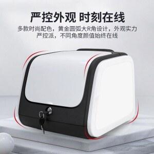 전동 탑박스 사이즈 스쿠터헬멧 예쁜탑박스 배달통 옐로우 화이트 스쿠터 블루