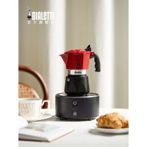 전기 모카 포트 6092 손으로 전기모카포트 Elettrika 휴대용 3컵용