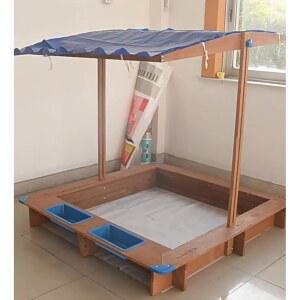 모래놀이터 만들기 샌드아트 원목 촉감놀이 놀이터 2x5 권위 2m 천 살균목재 놀이