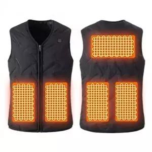 [콩심팥심]조끼 간절기 온열 인증 등산복 방한 열선 발열 가을 겨울 여성