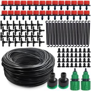 5M-20M 물방울 관개 시스템 식물 급수 키트 용 조절 가능한 드리퍼 마이크로 정원 호스