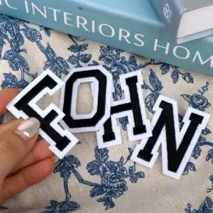 열접착 자수 와펜 패치 알파벳 옷 수선 옷에붙이는스티커 와펜패치 자수패치 열접착와펜