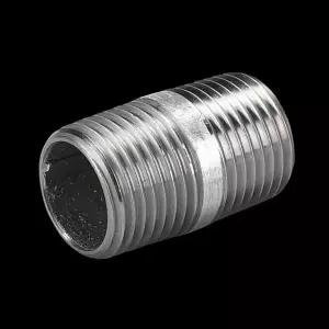 백관부속 나사식 철단니플 15A 파이프고정브라켓 각파이프연결