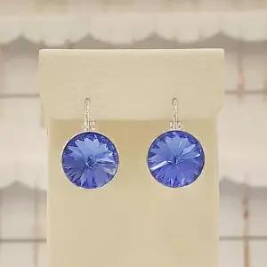 [하프클럽/볼라레]볼라레 세이브존01 사파이어12mm명품 원터치귀걸이 LE437